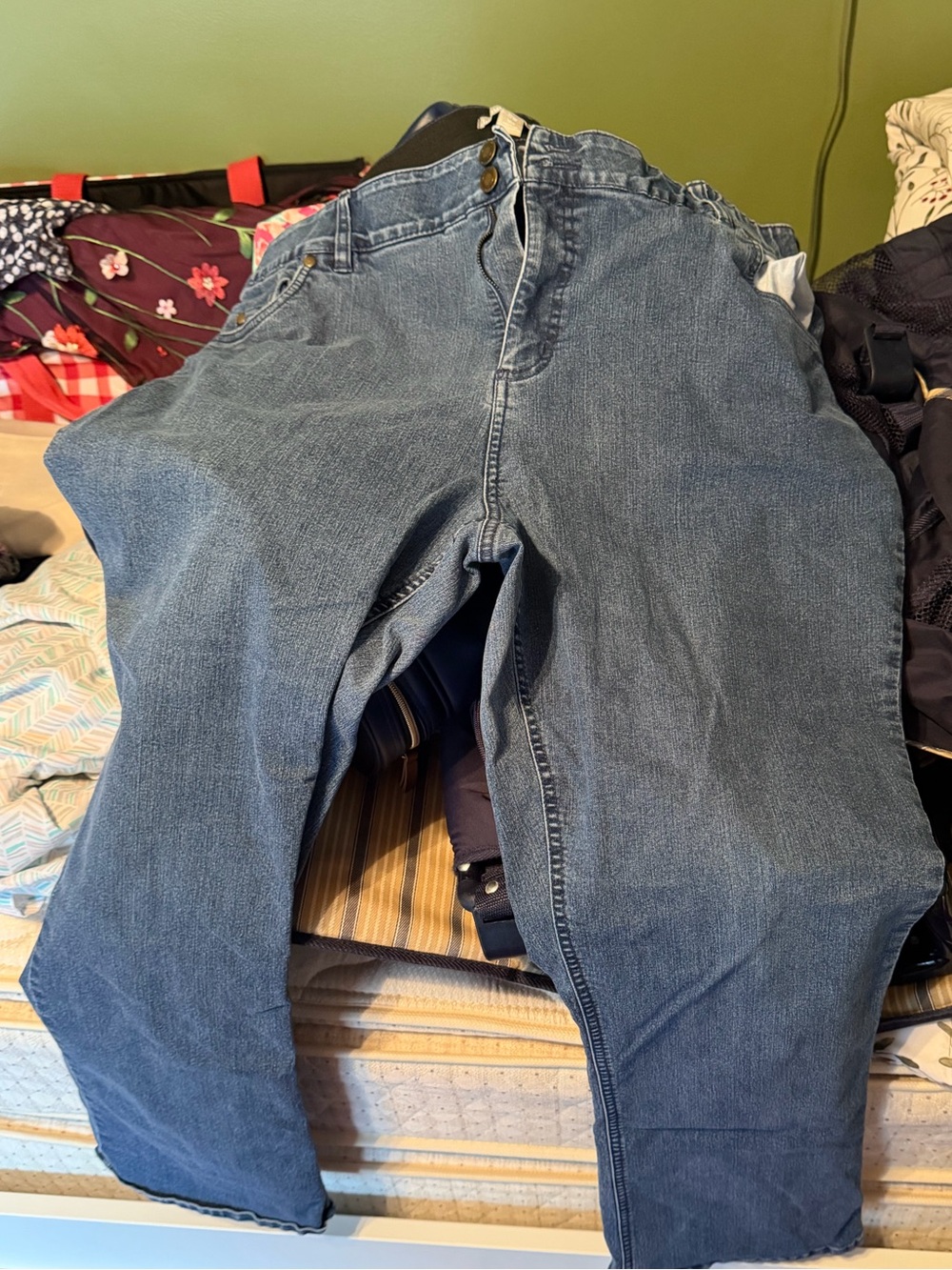 Woman Within Relaxed Fit Blue Women's Jeans